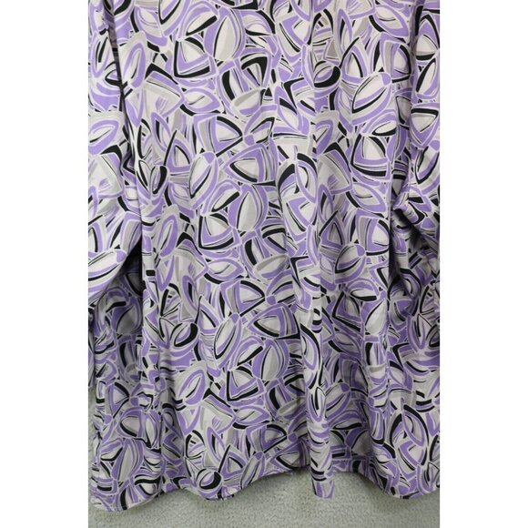 Maggie Barnes 3/4 Wide Sleeve Button-Up Blouse-Size 2X(22/24)-Office - Picture 9 of 11